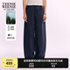 Teenie Weenie小熊女裝休閑褲25年春夏新款萊賽爾松弛老錢風(fēng)香蕉褲 藏青色 S