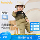 巴拉巴拉嬰兒連體衣羽絨服寶寶抱衣哈衣秋冬裝防風(fēng)保暖潮 土灰綠40939 80cm
