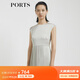 PORTS寶姿 新品女裝連衣裙LL8D106KWT003 銀云灰 S (4)