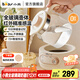 小熊（Bear）燒水壺全玻璃恒溫壺嬰兒沖奶調(diào)奶器家用大容量玻璃熱水壺 TNQ-E12X1【全玻璃壺體】 1.2L
