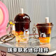 瑞幸周邊一杯荔枝冰萃迷你鑰匙扣掛件橙c冰美式創(chuàng)意聯(lián)名收藏 荔枝冰萃mini掛件【一個(gè)】