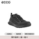 愛步（ECCO）男式運動鞋 防滑緩震 戶外運動 登山鞋 824254 黑色51052 42 
