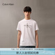 Calvin KleinJeans夏季男女情侶潮流多色休閑ck印花純棉短袖針織T恤40EM286