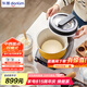 東菱（Donlim）家用多功能面食機(jī)廚師機(jī) 全自動(dòng)絞肉 揉面一體發(fā)酵打發(fā)和面機(jī)DL-1349【鈦金灰】