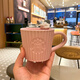 星巴克陶瓷馬克杯2025新款咖啡杯禮物陶瓷杯伴手禮生日禮物杯子情侶對杯 296ml星動粉立體貓咪陶瓷杯