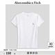 ABERCROMBIE & FITCH女裝25夏季新款美式百搭圓領(lǐng)短袖T恤KI139-5273 白色（棕色小麋鹿） S (165/92A)
