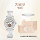 VRQ唯諾其花語(yǔ)時(shí)光手表精致粉鉆小表盤(pán)藤蔓鑲鉆女表七夕禮物送女友 藤蔓鋼帶【花語(yǔ)時(shí)光】