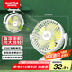 澳柯瑪（AUCMA）風(fēng)寶USB小風(fēng)扇桌面風(fēng)扇小型臺(tái)式電風(fēng)扇廚房壁掛式小臺(tái)扇家用小電扇/宿舍床頭車載用迷你臺(tái)夾扇