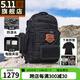 5.11（TACTICAL SERIES ）美國511防潑水戰(zhàn)術(shù)背包 RUSH12小時沖鋒2.0耐磨登山雙肩包56561 12小時-24L容量/黑色