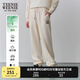 Teenie Weenie小熊女裝簡約索羅娜休閑褲長褲衛(wèi)褲運(yùn)動風(fēng)褲束腳褲女 象牙白 S (160)