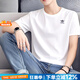 阿迪達斯（adidas）三葉草男裝短袖 25夏新款時尚跑步運動服純棉舒適透氣休閑圓領t恤 典雅白/親膚透氣/主推款 M 【170-175cm/130-140斤】