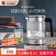 WMF福騰寶不銹鋼 玻璃可調(diào)溫電茶壺?zé)畨乇夭鑹仉姛崴畨?1L