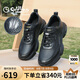 金利來（goldlion）男鞋夏季新品沖孔涼鞋運(yùn)動鞋緩震舒適休閑鞋G559520193AAD黑色42