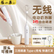 張小泉奶泡器電動咖啡打奶泡家用打發(fā)器攪拌棒奶蓋打蛋器拿鐵咖啡雙頭款