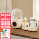 班尼兔嬰兒恒溫水壺多功能調奶溫奶搖奶器奶瓶蒸汽消毒器二合一熱奶器 調奶+消毒機+禮包 1200ml