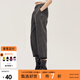 美特斯邦威新基本高腰牛仔褲女士深藍(lán)時(shí)尚新款春秋寬松牛仔長(zhǎng)褲女 牛仔灰 S 155 62A
