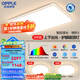 歐普（OPPLE）LED吸頂燈大客廳自建房超大1.2米全光譜APP智能燈具飾錦軒TC A1智慧光-全光譜【2室1廳-3燈】