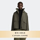 加拿大鵝（Canada Goose）Tofino女士黑標(biāo)防雨夾克戶(hù)外沖鋒衣雨衣 5632WB 1664 灰綠色 L