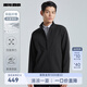 利郎絲質(zhì)銅氨絲夾克男外套春季25新款彈力易打理商務(wù)通勤立領(lǐng)男士茄克 黑色（G5CFY7012Y） 2XL 180/96A
