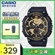卡西歐（CASIO）手表 經典大盤休閑時尚腕表戶外運動防水男士手表 MCW-200H-9AVDF