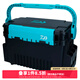 達(dá)億瓦（DAIWA）TB 新款硬式釣箱釣具箱釣魚工具箱 漁具箱漁具收納盒 路亞船釣海 TB4000黑藍(lán)（43.4x23.3x27.1cm