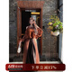 三吉黑花 【云夢(mèng)澤】2025超火兩件春裝設(shè)計(jì)款人絲衛(wèi)衣拖尾組合紅人衣櫥 紫咖蕾絲吊帶裙 S