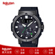 卡西歐（CASIO）戶外手表 PROTREK 男士太陽(yáng)能電波表 PRW-70Y 海拔氣壓溫度測(cè)量 黑色PRW-70Y-1JF