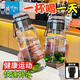 超大容量玻璃杯茶水分離帶茶倉(cāng)水杯加厚高顏值水杯網(wǎng)紅爆款杯子 1000ml防燙防爆（送茶隔+提手繩)