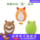派滋露新乳膠狗狗發(fā)聲玩具 耐咬磨牙小狗幼犬解悶自嗨玩具 森林系列3個裝
