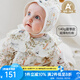 OAK FAMILY嬰兒連體衣夏季薄款衣服新生兒和服寶寶通用純棉新生兒爬服 梨果莊園連體衣夏薄款[不含帽] 66cm （推薦3~6個(gè)月）