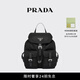PRADA/普拉達(dá)【禮物】女士小號Re-Nylon雙肩背包女包 黑色