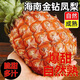 悅己海南金鉆鳳梨應季新鮮無(wú)眼鳳梨 生鮮水果1-2個(gè)中果 源頭直發(fā) 鳳梨8.5-9斤裝（4-6個(gè)中果）