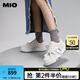 MIO【宋亞軒同款】米奧小白休閑鞋厚底板鞋運(yùn)動(dòng)情侶溶解女鞋男老爹鞋 白色 （李昀銳同款） 37