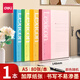 得力（deli）【熱門(mén)商品】無(wú)線(xiàn)裝訂軟抄本軟面抄a5辦公工作記事本筆記本a4學(xué)生練習本日記本本子文具批發(fā) 【1本】A5-80張/本 7654