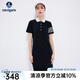 Navigare意大利小帆船POLO領(lǐng)連衣裙女士25夏季新款時(shí)尚涼感半裙休閑裙子女 海軍藍(lán) XL