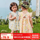 迷你巴拉女童連衣裙純棉寶寶嬰兒衣服公主裙新款裙子