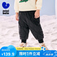 迷你巴拉兒童羽絨褲2024新款男女童寶寶外穿秋冬款白鴨絨保暖褲子【三防】