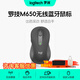 羅技（Logitech）優(yōu)選系列M650無(wú)線藍(lán)牙鼠標(biāo) 辦公藍(lán)牙靜音鼠標(biāo)Mac蘋(píng)果ipad鼠標(biāo)人體工學(xué)雙模鼠標(biāo)大小手可選男女通用 M650黑色 中小手型M