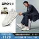 零度Zero【楊爍聯(lián)名同款】輕量零感厚底西裝小白鞋2025新款休閑板鞋男 S33536白色 42