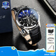 卡西歐（CASIO）商務(wù)休閑日韓手表男士太陽能鬧鐘防水鋼帶皮帶石英腕表送男友禮物 EFB-530L-2A漸變表盤+秒表防水