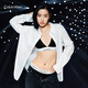 Calvin Klein內(nèi)衣【七夕禮盒明星同款摩登引力帶】女士ck無(wú)鋼圈三角文胸QF5650 UB1-太空黑 M