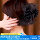 向晚發(fā)夾歐根紗發(fā)卡蝴蝶結(jié)玫瑰花抓夾女氣質(zhì)發(fā)夾頭飾后腦勺盤發(fā)發(fā)飾