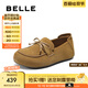 百麗（Belle）復(fù)古勃肯鞋女2025秋新商場(chǎng)同款柔軟舒適蝴蝶結(jié)單鞋E1M1DCA5預(yù)售 棕色 36 (230mm)