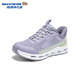 Skechers兒童天際閃穿鞋減震防滑專(zhuān)業(yè)運動(dòng)鞋女大童一腳蹬舒適跑鞋303654L