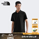 北面（The North Face）Polo衫男短袖戶外防曬T恤舒適速干透氣25春夏新品|7WD2 JK3/宇宙黑 3XL /190