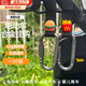 自行車摩托車通用掛物鉤頭盔外賣萬能掛扣電動(dòng)車前置置物盒掛鉤 一對(duì)裝【灰色帶鎖 】漢堡+薯?xiàng)l