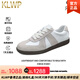 KLWP香港國際輕奢品牌頭層牛皮時尚鞋新款小白鞋透氣運動休閑鞋 白色頭層牛皮 41