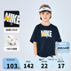 NIKE3BRAND 耐克兒童純棉短T2025年夏季字母logo男女童親膚舒適上衣