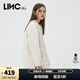 金羽杰春秋季輕薄羽絨服女中長款寬松休閑薄款輕暖羽絨外套女Y22802325 高街灰白 XS 適合130斤以下