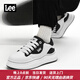 Lee男鞋休閑鞋黑白經(jīng)典運動(dòng)板鞋男增高舒適百搭小白鞋韓版白色鞋子男 黑色 41 【偏大/請拍小一碼】